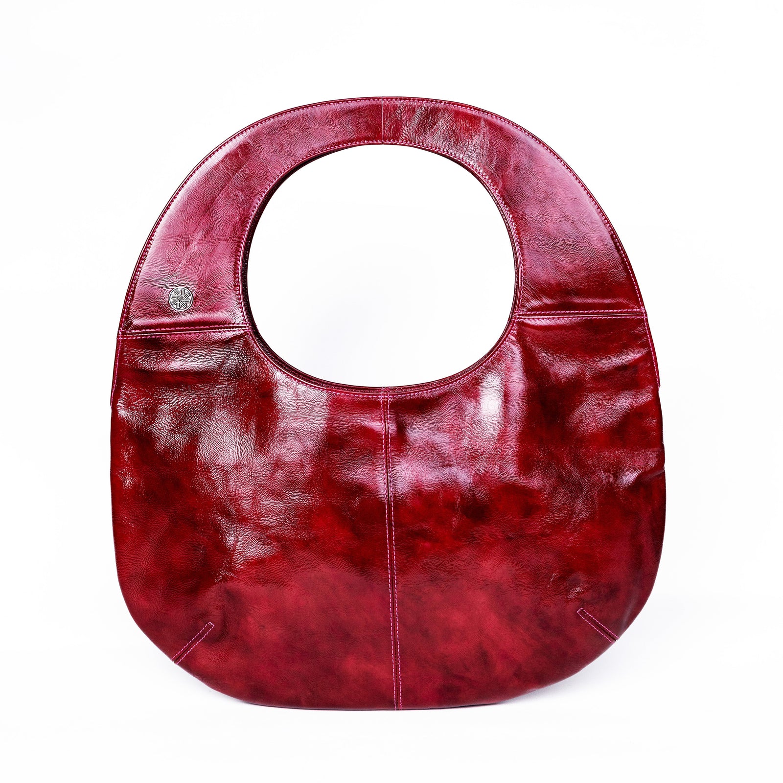 My Round Bag -Electric Red
