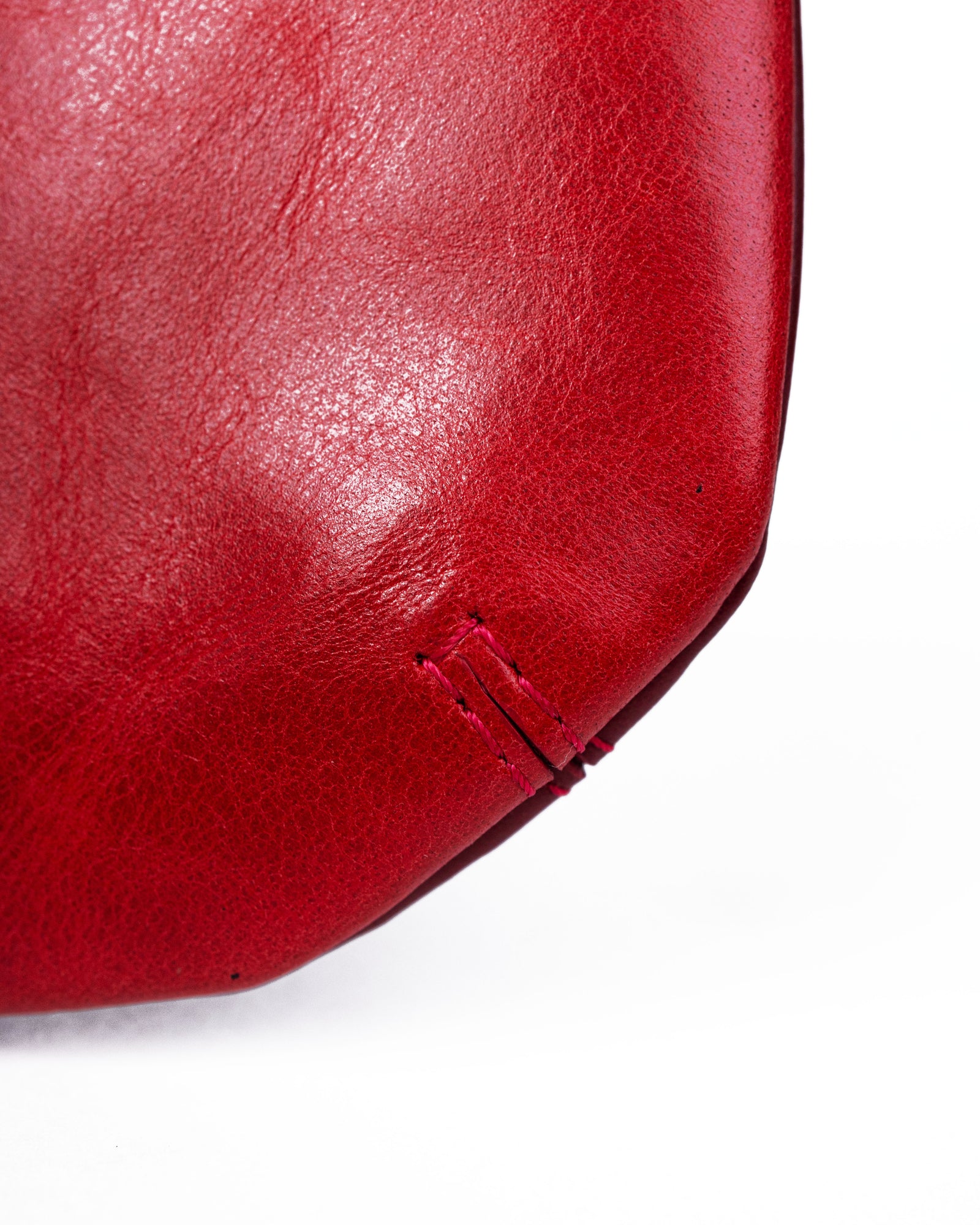 The Mini Clutch - Double Shaded Red