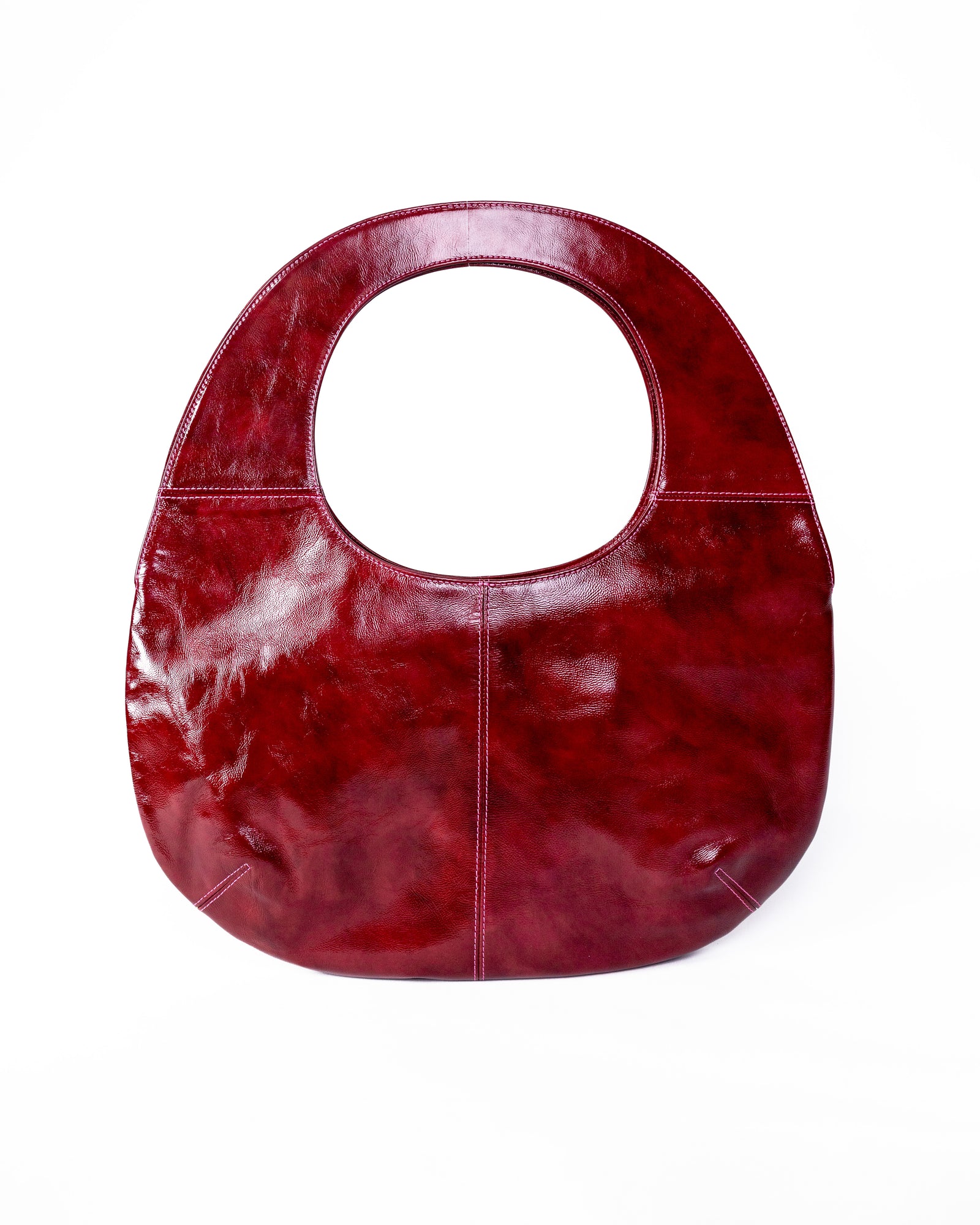 My Round Bag -Electric Red