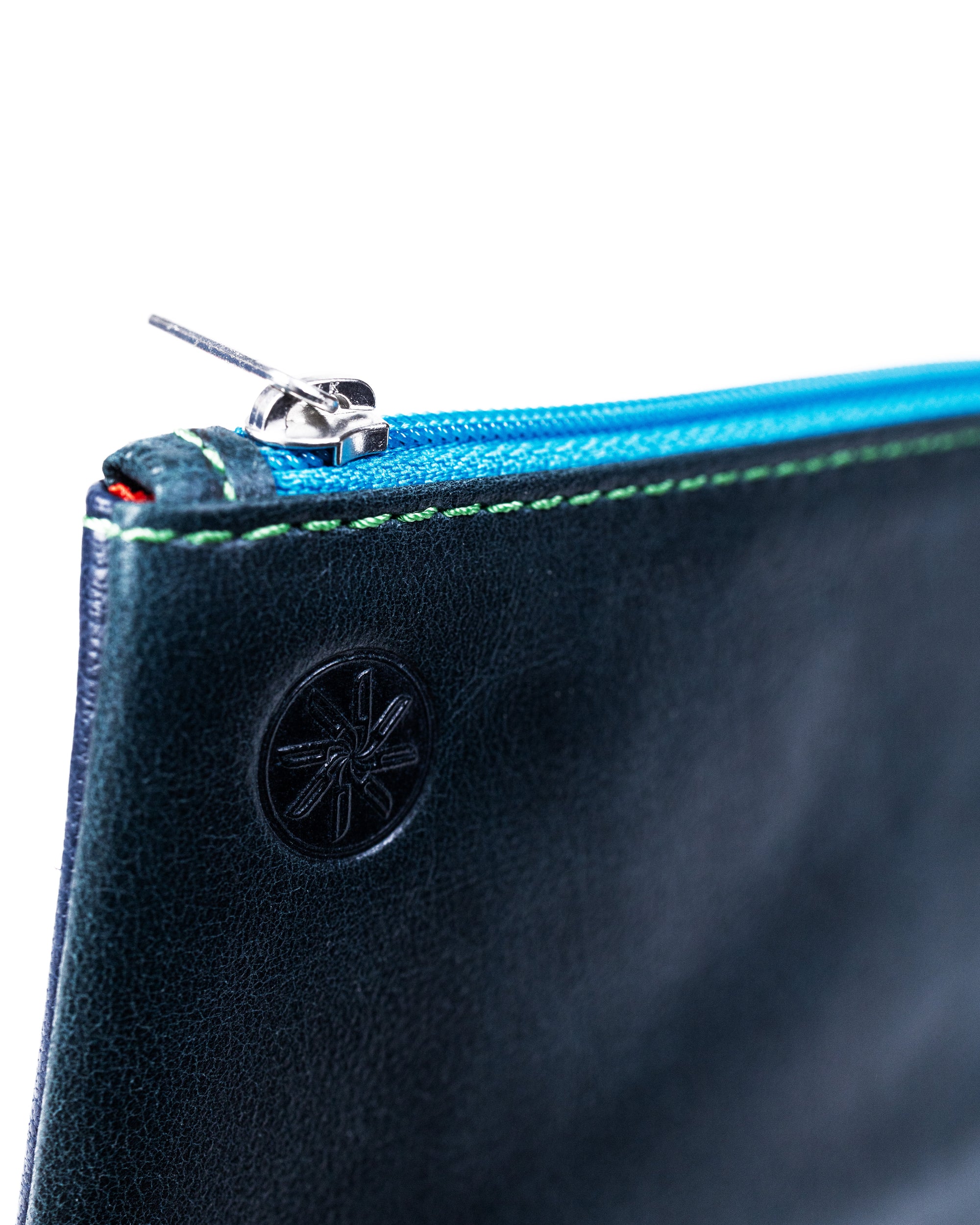 The Mini Clutch - Double Shaded Blue