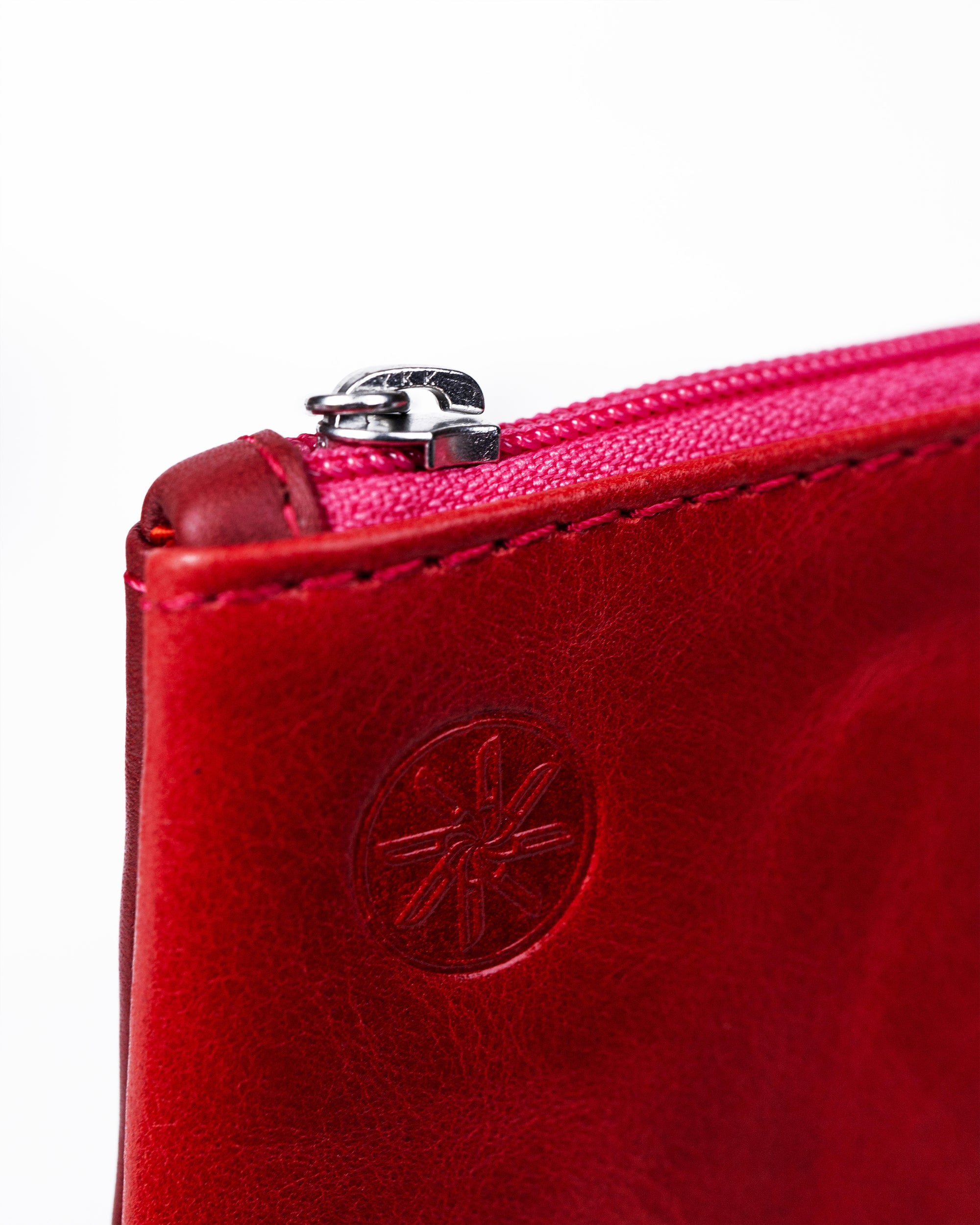 The Mini Clutch - Double Shaded Red